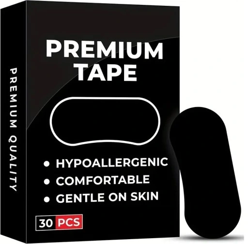 SilentSleep PRO – Hipoalergiczne Plastry na Usta 30 szt.