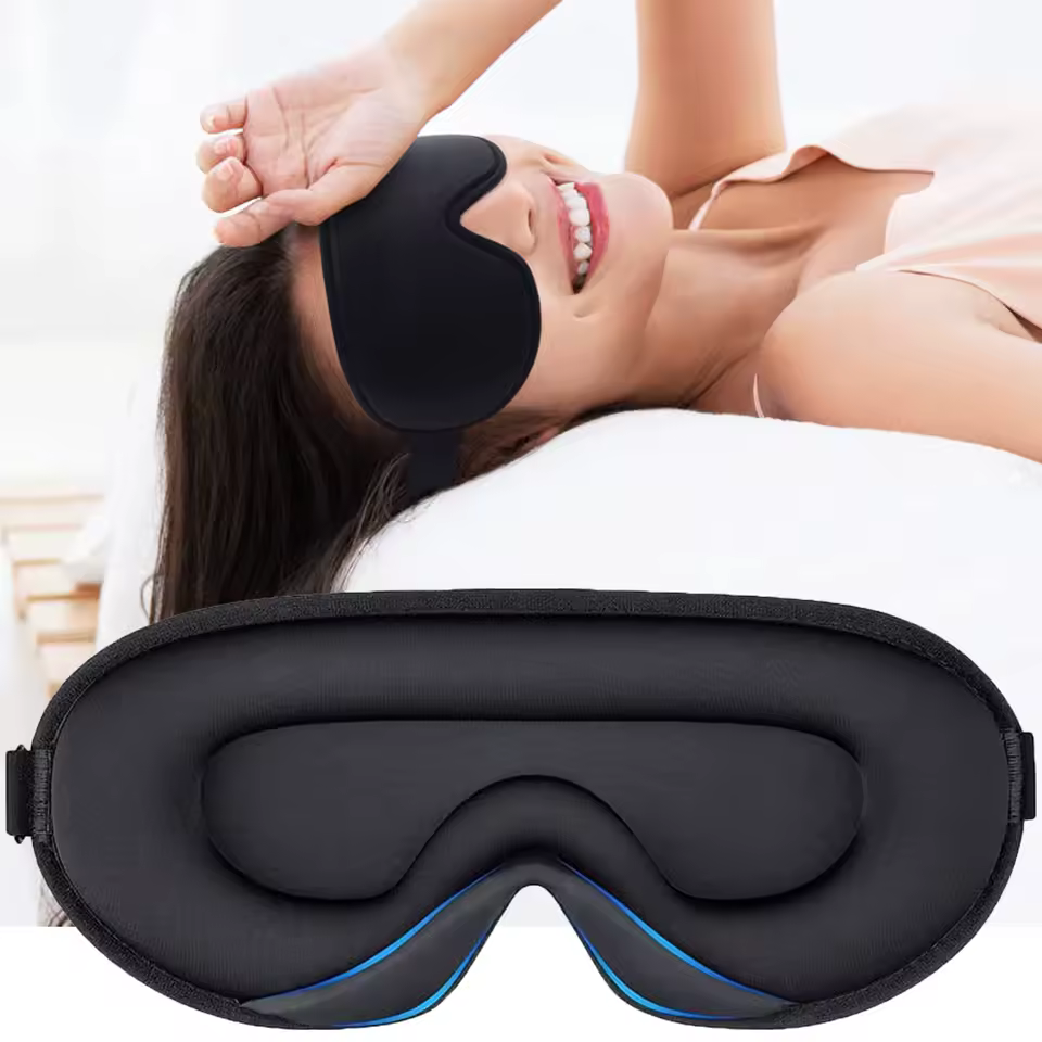 Maska do Spania 3D "Total Blackout" - obrazek 3